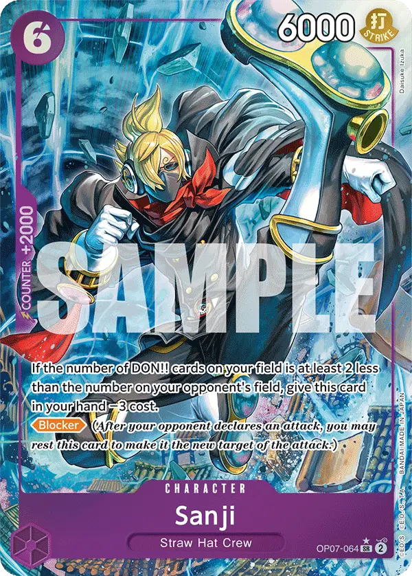 Sanji (Alt Art), 500 Years in the Future OP07-064