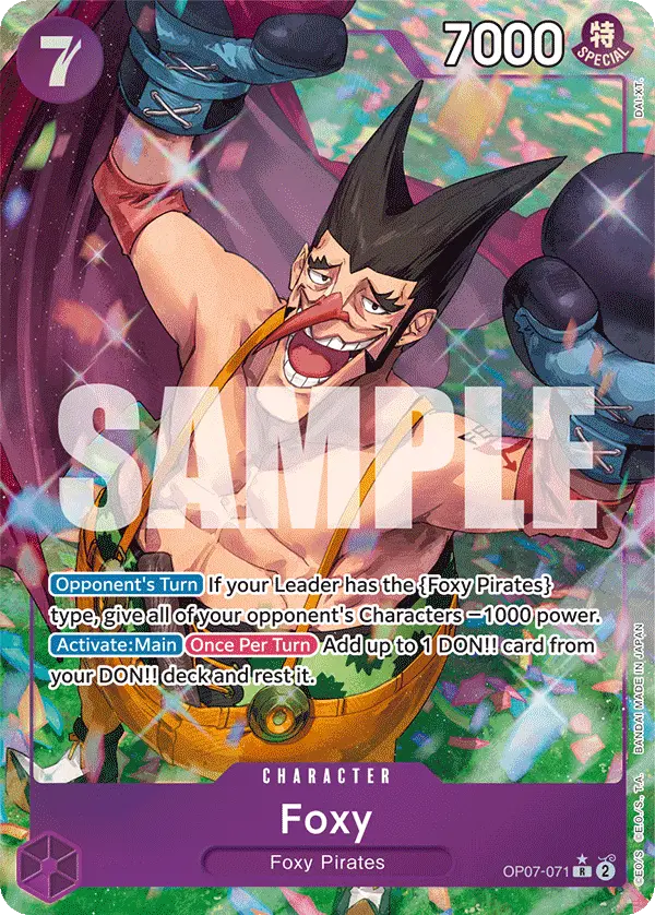 Foxy (Alt Art), 500 Years in the Future OP07-071