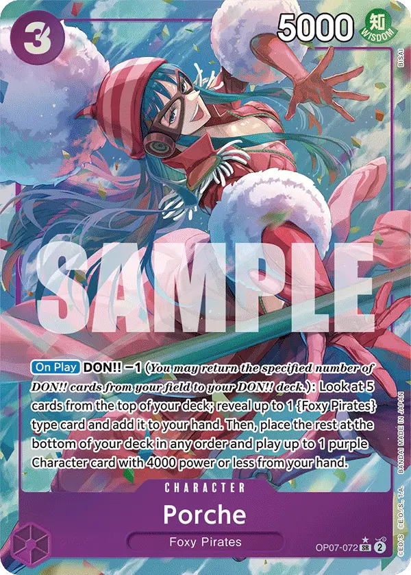 Porche (Alt Art), 500 Years in the Future OP07-072