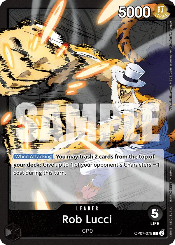 Rob Lucci, 500 Years in the Future OP07-079