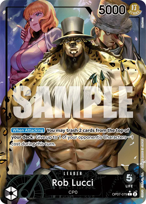 Rob Lucci (Alt Art), 500 Years in the Future OP07-079