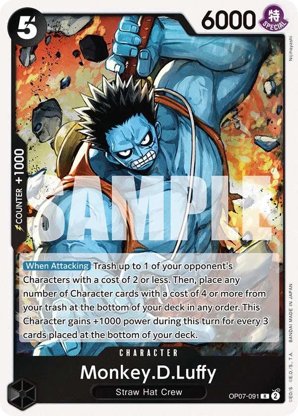 Monkey.D.Luffy, 500 Years in the Future OP07-091