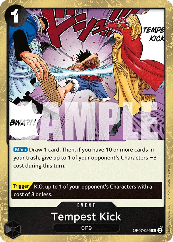 Tempest Kick, 500 Years in the Future OP07-096
