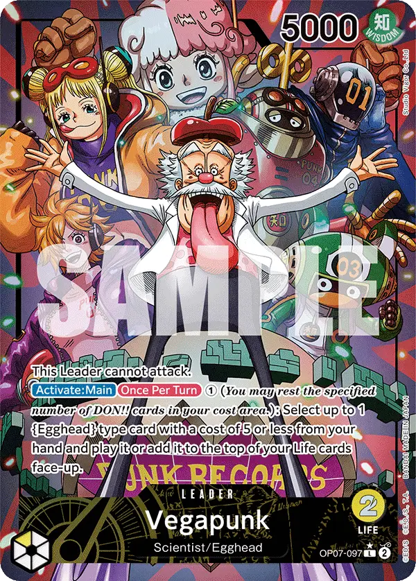 Vegapunk (Alt Art), 500 Years in the Future OP07-097
