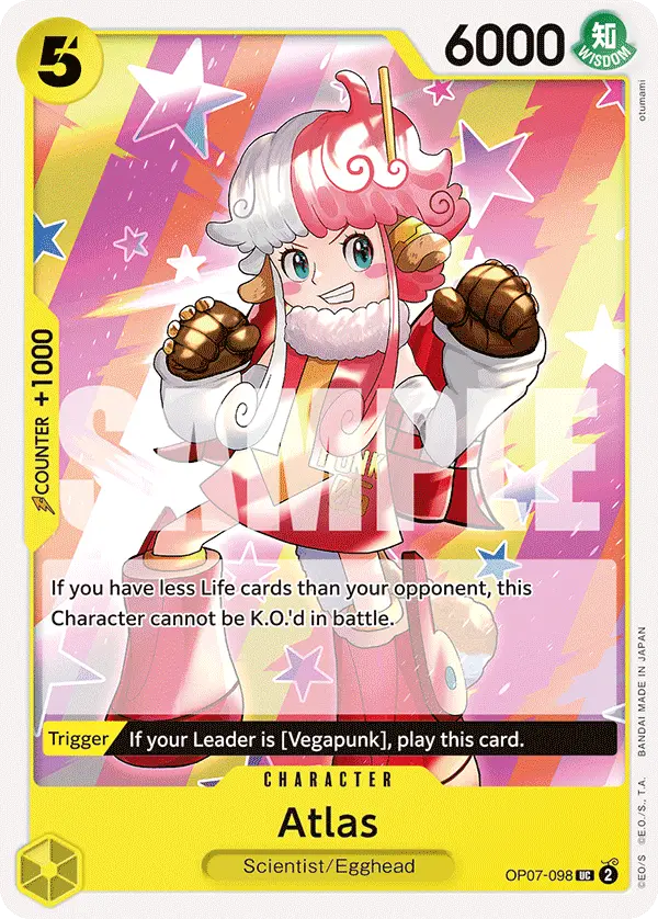 Atlas, 500 Years in the Future OP07-098
