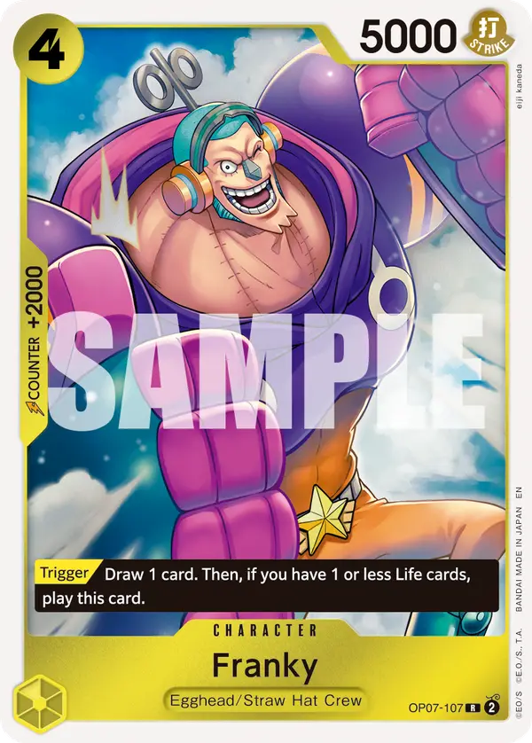 Franky (Reprint), Premium Booster -The Best- Vol. 2 OP07-107