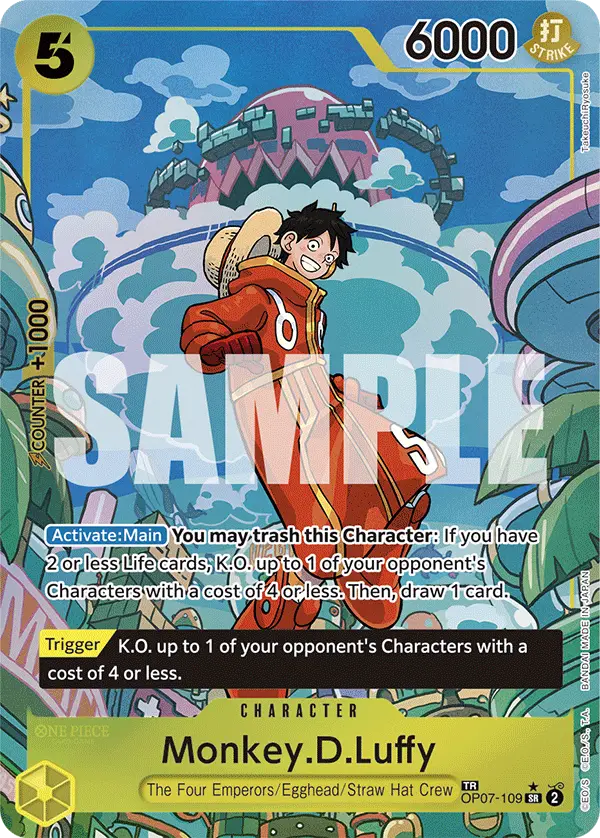 Monkey.D.Luffy (TR), Two Legends OP07-109