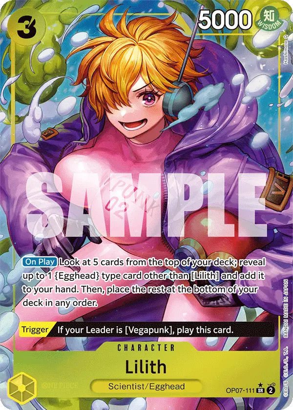 Lilith (Alt Art), 500 Years in the Future OP07-111