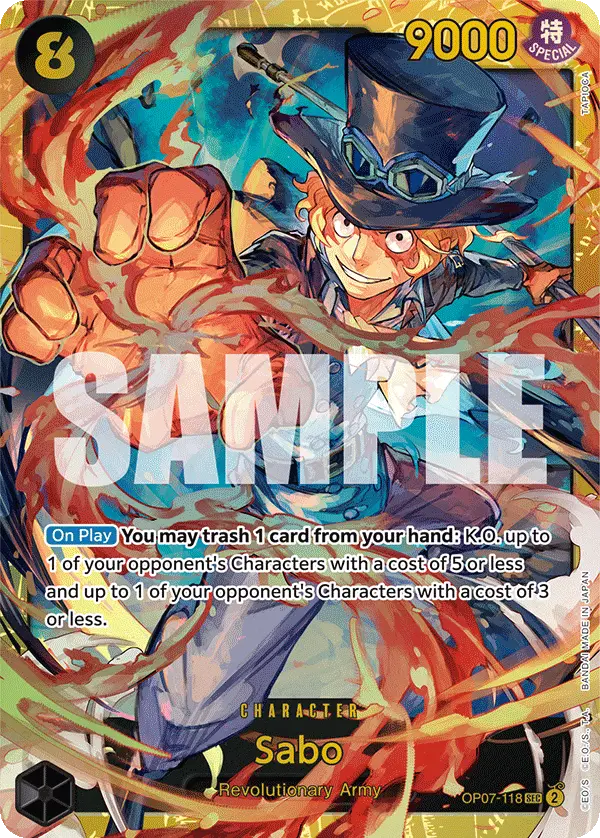 Sabo, 500 Years in the Future OP07-118