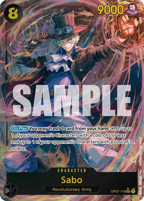 Sabo (Alt Art), 500 Years in the Future OP07-118