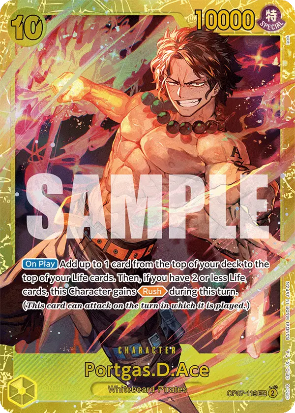Portgas.D.Ace, 500 Years in the Future OP07-119