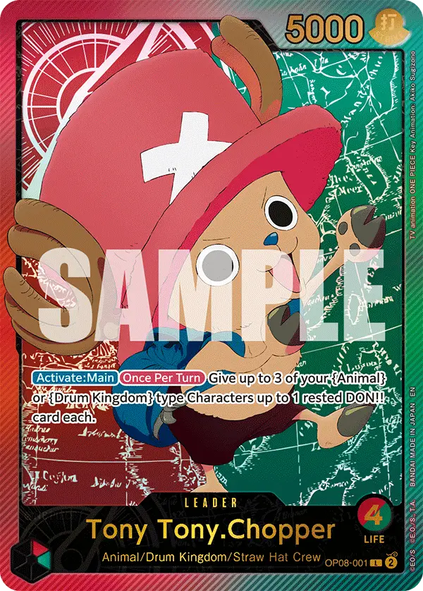 Tony Tony.Chopper (SP), Extra Booster: Anime 25th Collection OP08-001