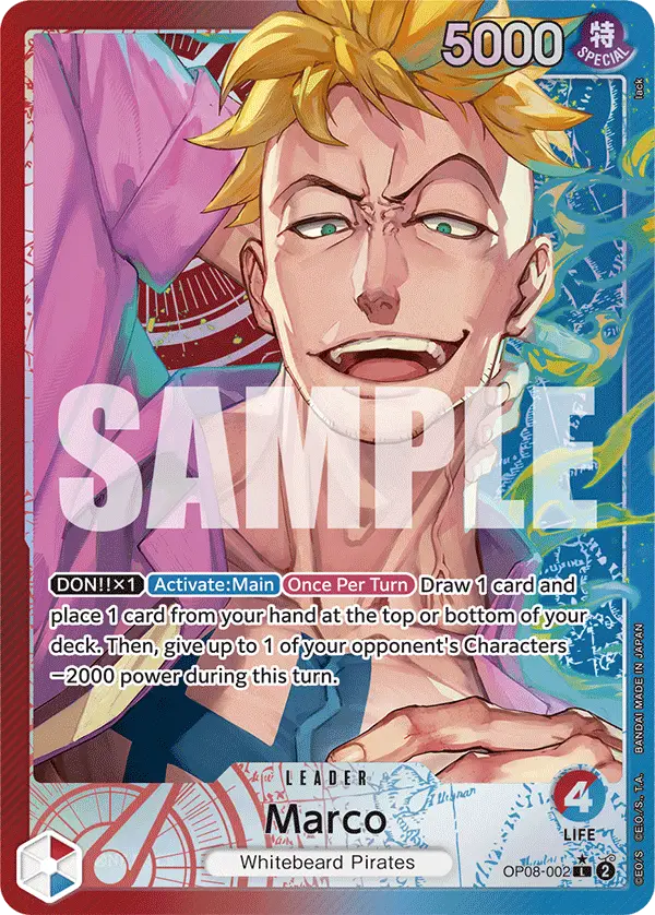Marco (Alt Art), Two Legends OP08-002