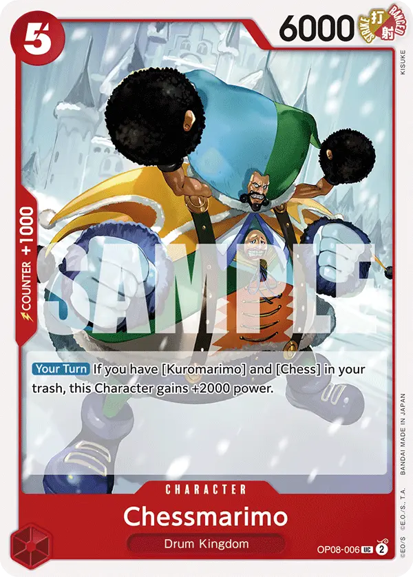 Chessmarimo, Two Legends OP08-006