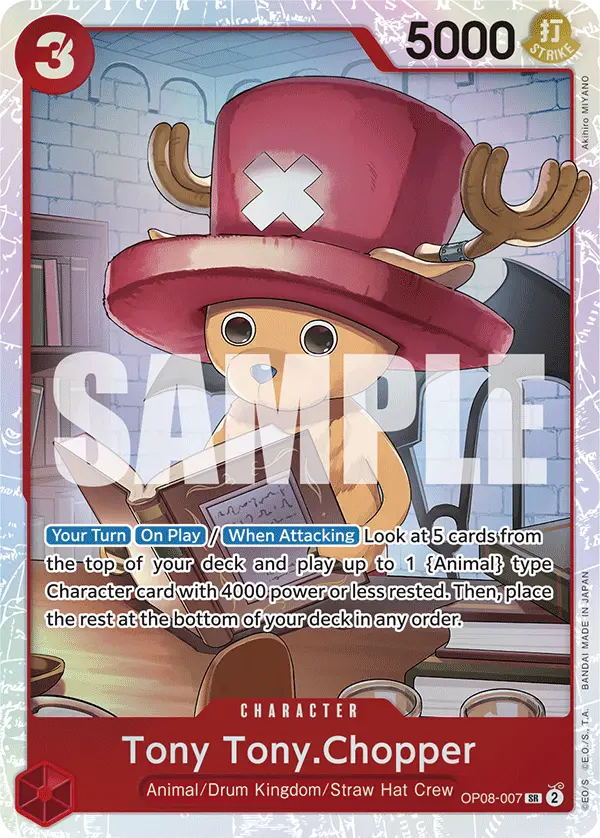 Tony Tony.Chopper, Two Legends OP08-007