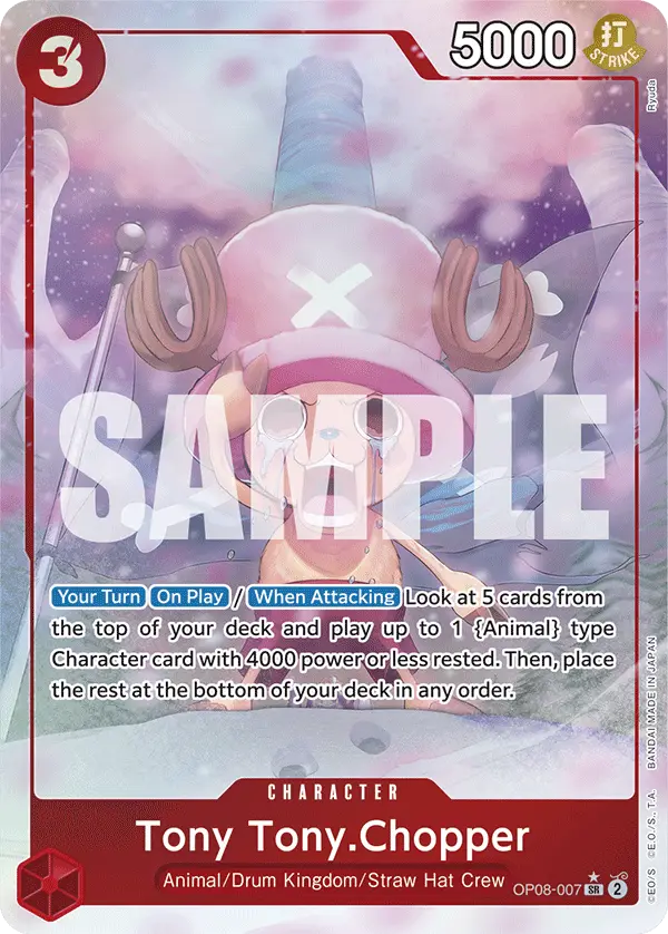 Tony Tony.Chopper (Alt Art), Two Legends OP08-007