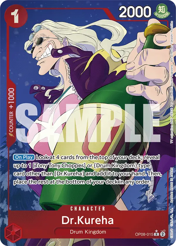 Dr.Kureha (Alt Art), Two Legends OP08-015