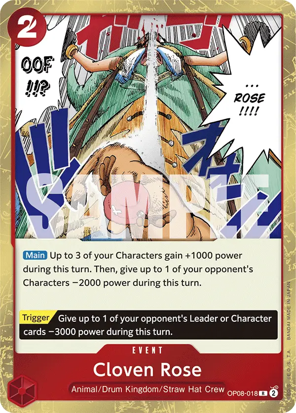 Cloven Rose, Two Legends OP08-018