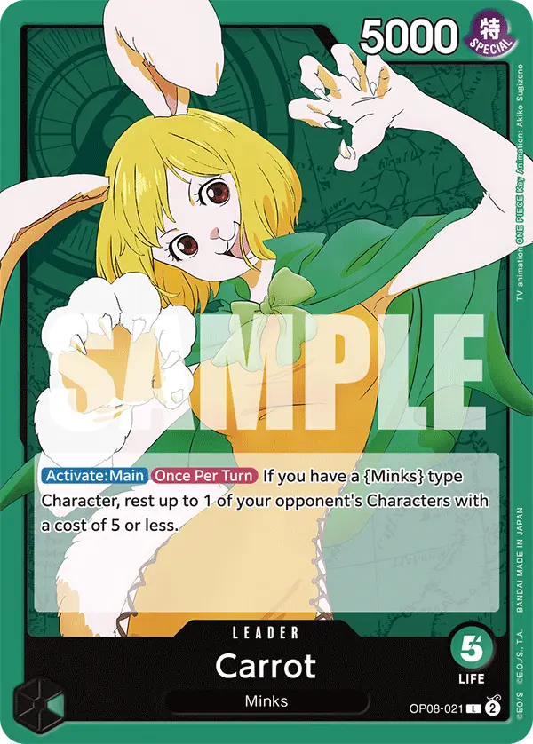 Carrot, Two Legends OP08-021