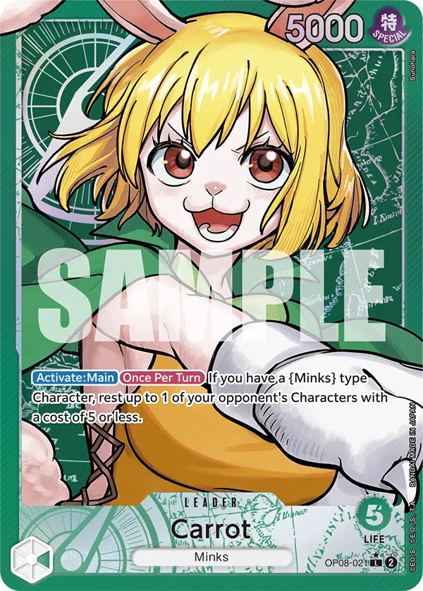 Carrot (Alt Art), Two Legends OP08-021