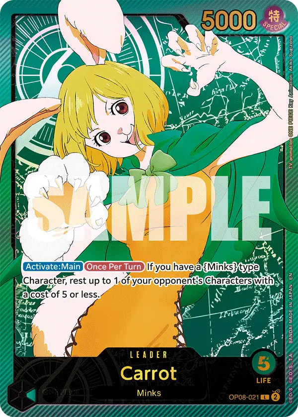 Carrot (SP), Extra Booster: Anime 25th Collection OP08-021