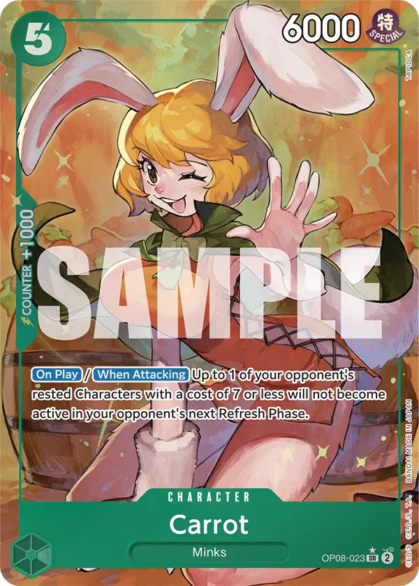 Carrot (Alt Art), Two Legends OP08-023