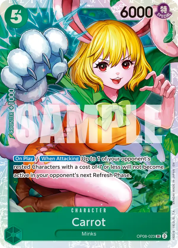 Carrot (Reprint), Premium Booster -The Best- Vol. 2 OP08-023