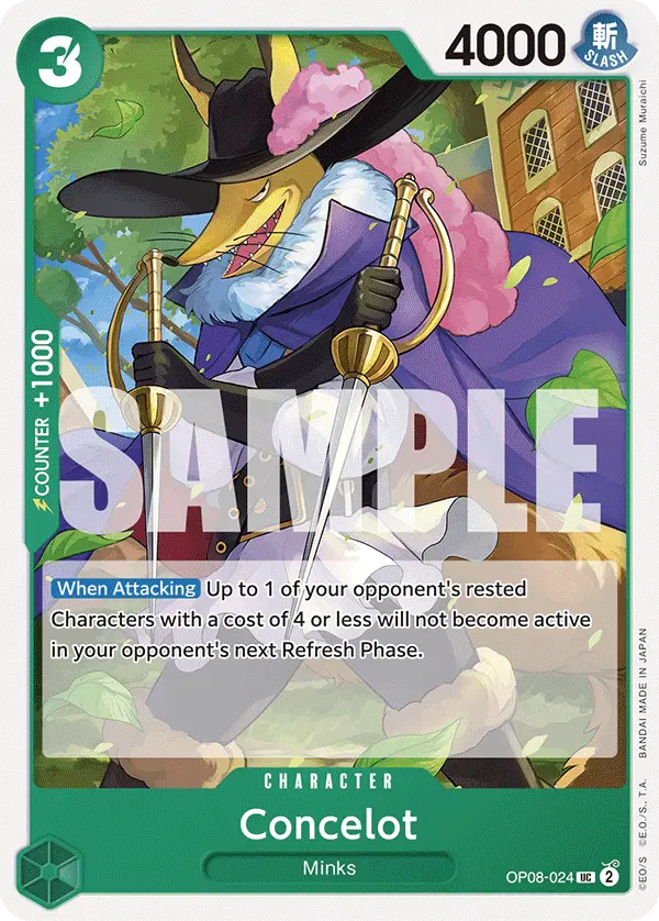 Concelot, Two Legends OP08-024