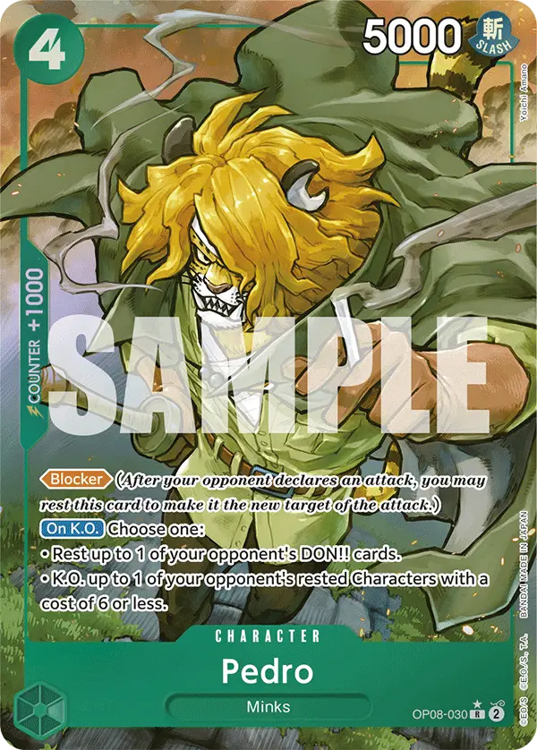 Pedro (Alt Art), Two Legends OP08-030