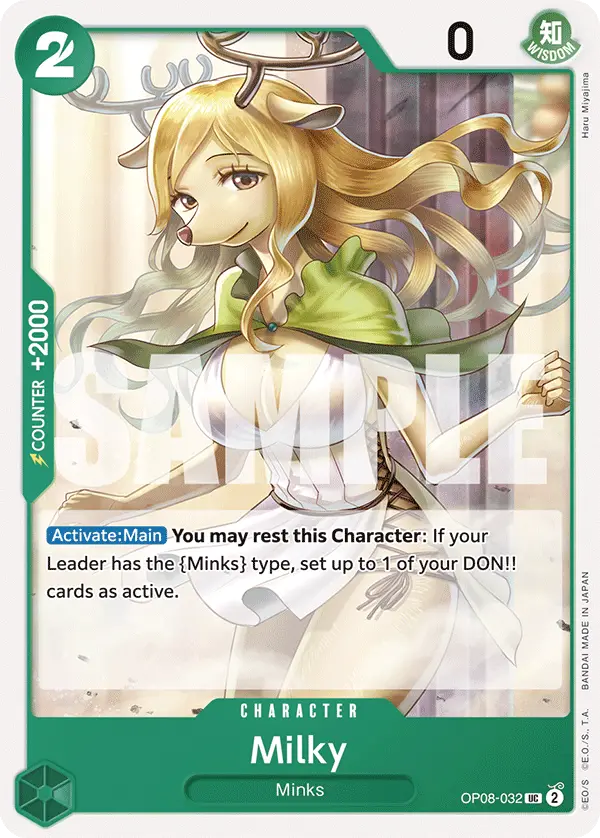 Milky, Two Legends OP08-032