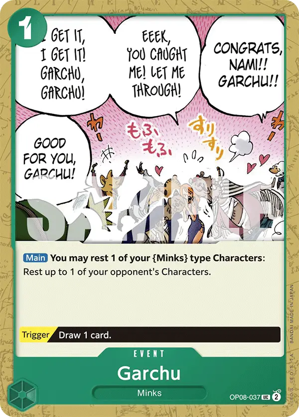 Garchu, Two Legends OP08-037