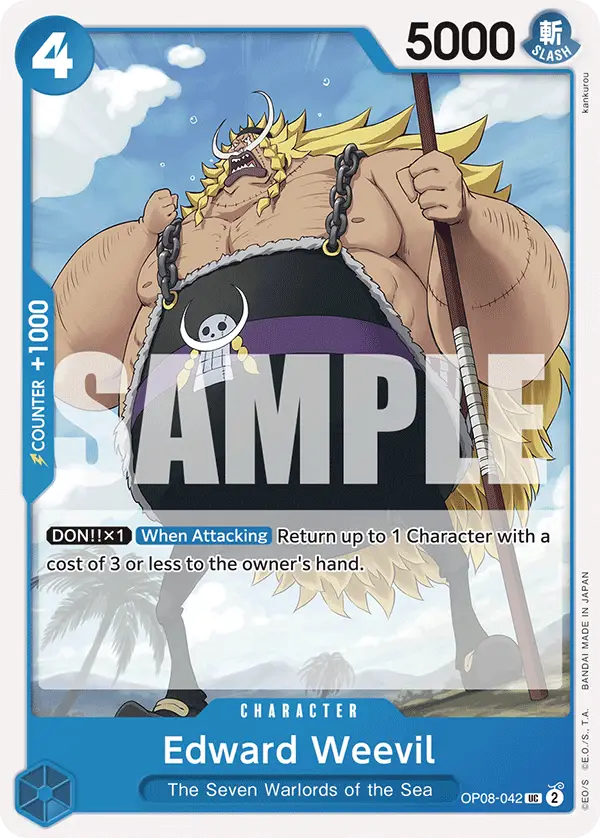 Edward Weevil, Two Legends OP08-042