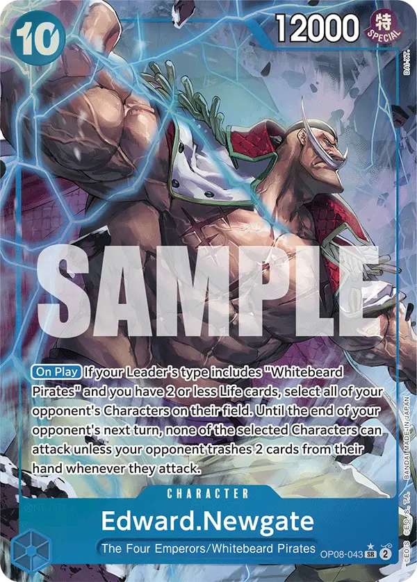 Edward.Newgate (Alt Art), Two Legends OP08-043