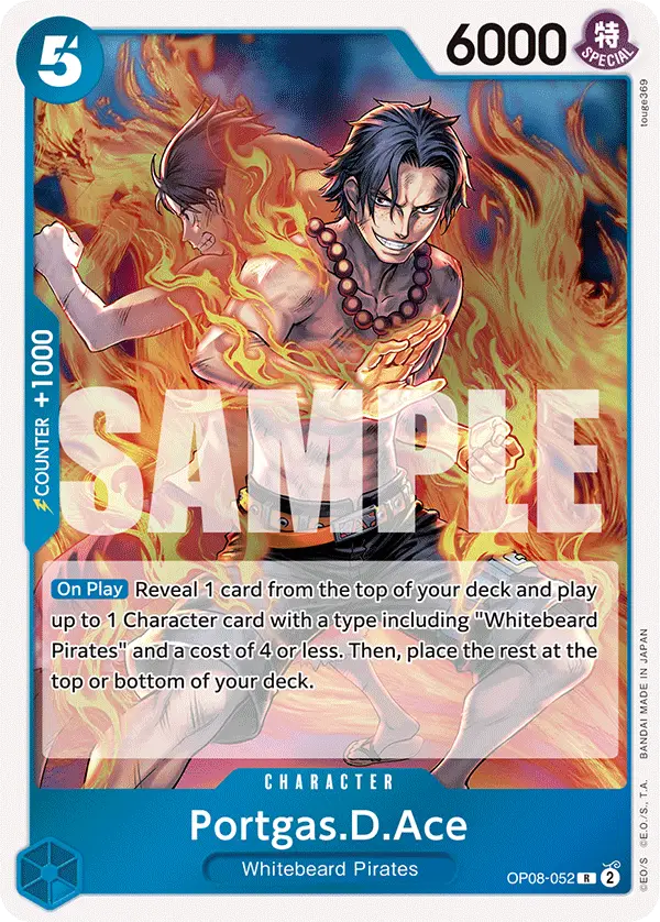 Portgas.D.Ace, Two Legends OP08-052