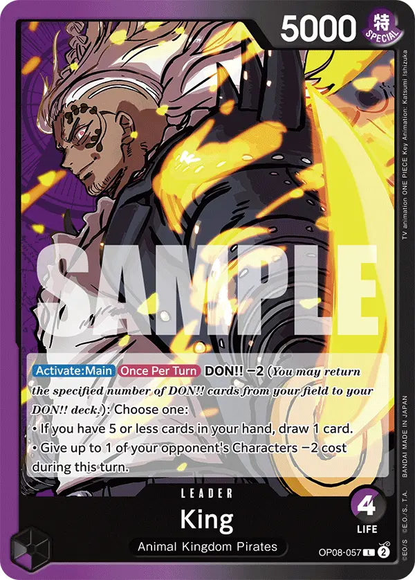 King, Two Legends OP08-057