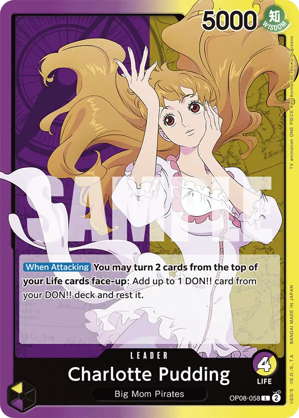 Charlotte Pudding, Two Legends OP08-058