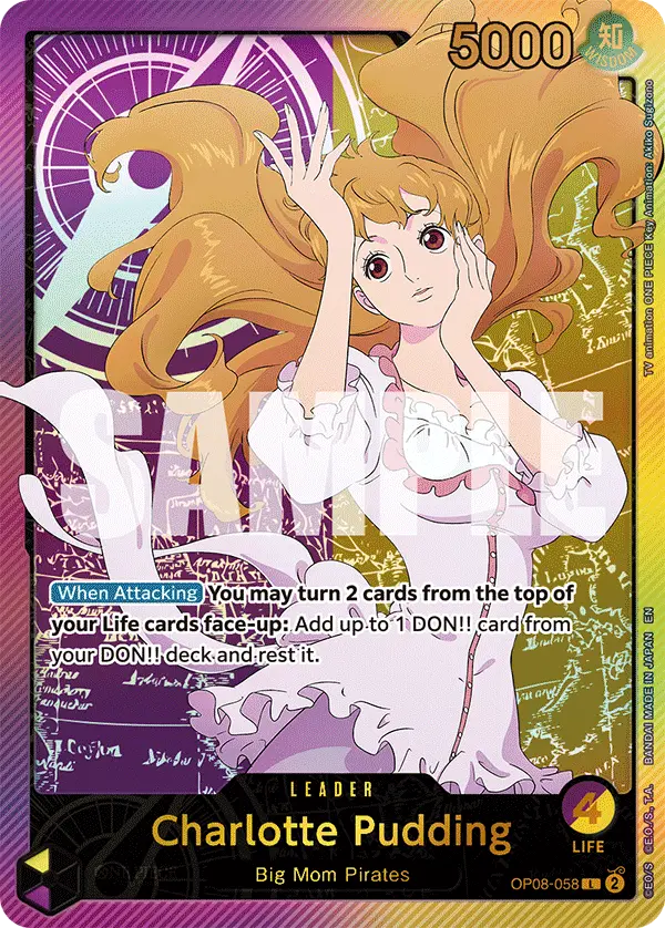 Charlotte Pudding (SP), Extra Booster: Anime 25th Collection OP08-058