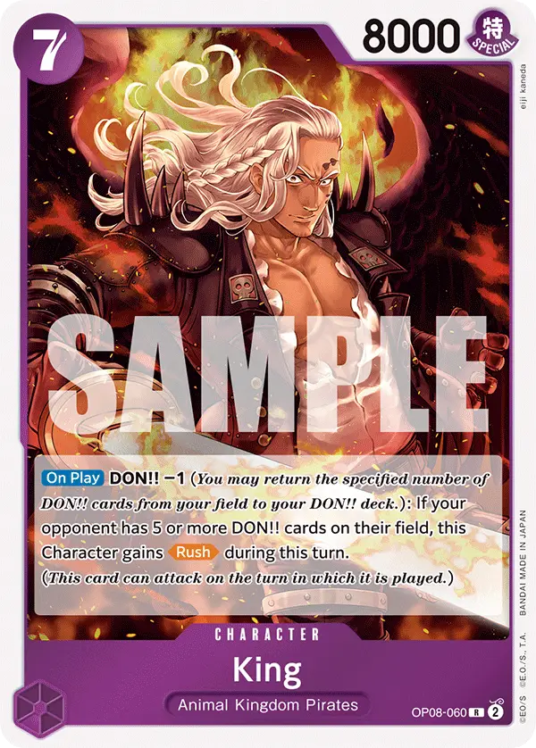 King, Two Legends OP08-060