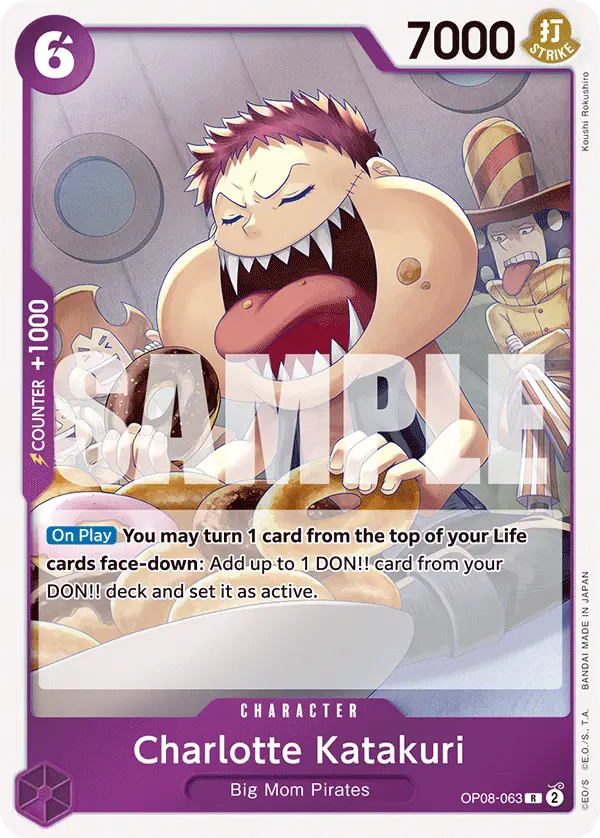 Charlotte Katakuri, Two Legends OP08-063