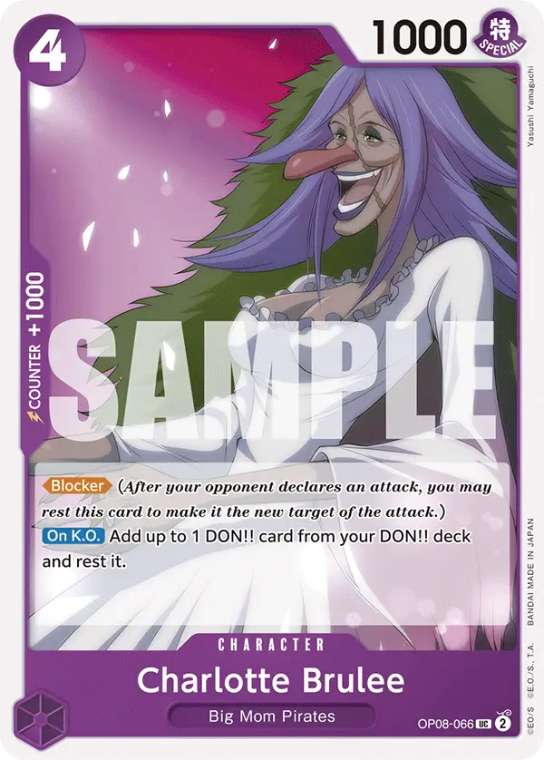 Charlotte Brulee, Two Legends OP08-066