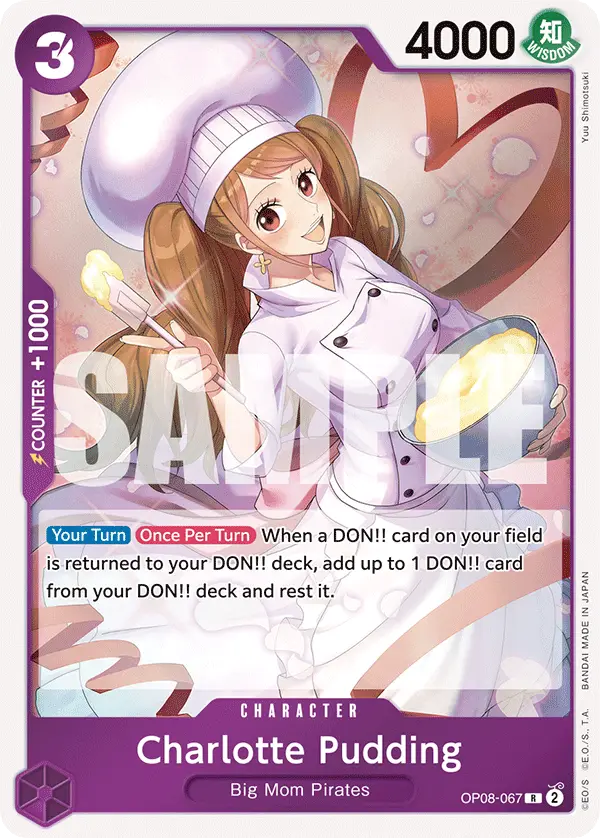 Charlotte Pudding, Two Legends OP08-067