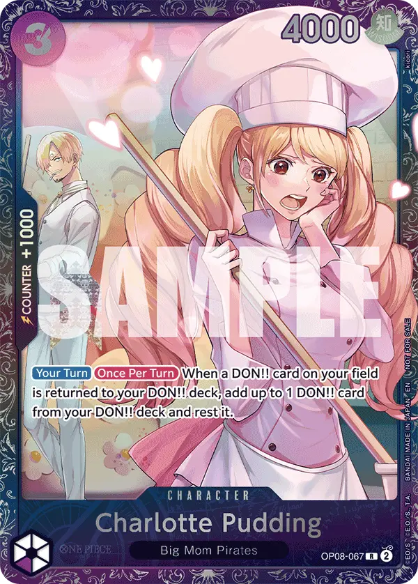 Charlotte Pudding (Treasure Cup 2025), One Piece Promotion Cards OP08-067