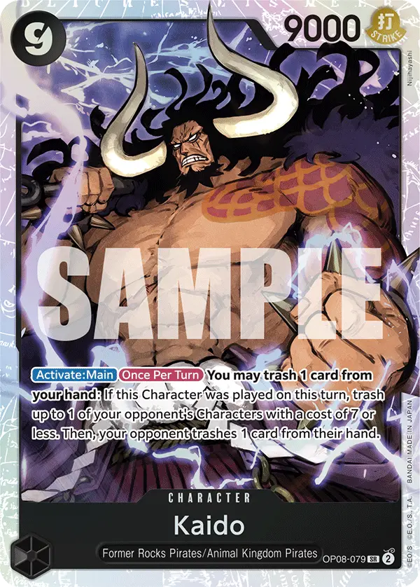 Kaido, Two Legends OP08-079