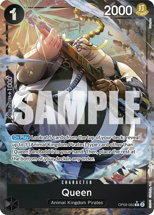 Queen (Alt Art), Two Legends OP08-080