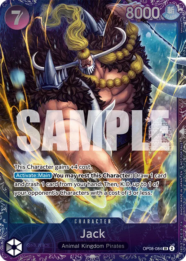 Jack (Treasure Cup 2025), One Piece Promotion Cards OP08-084