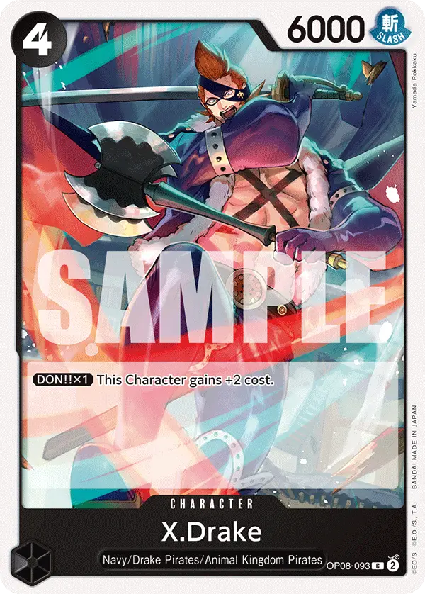 X.Drake, Two Legends OP08-093