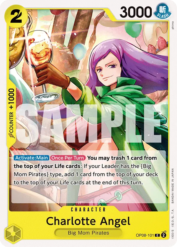 Charlotte Angel, Two Legends OP08-101