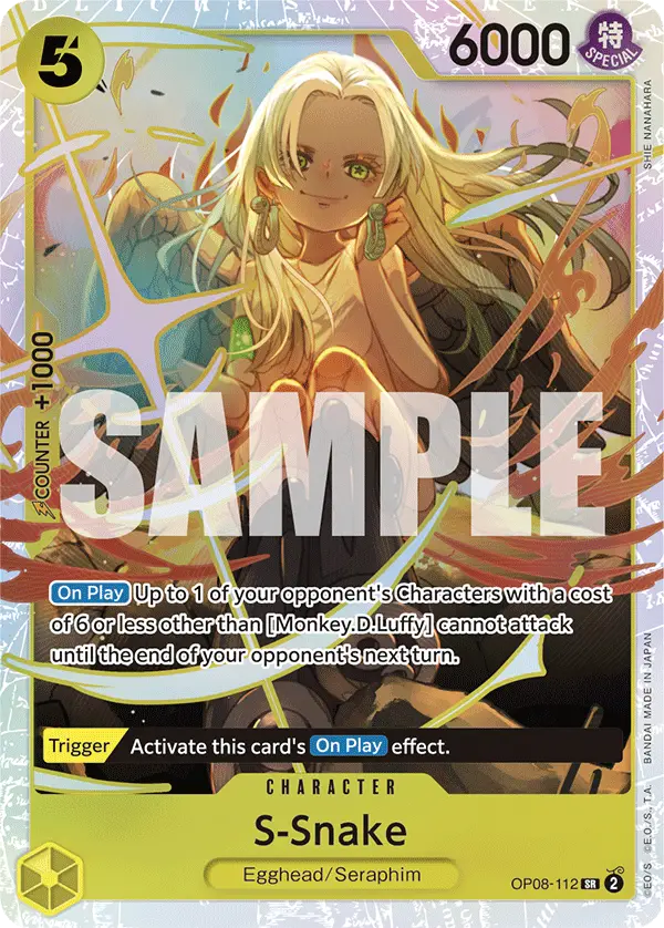 S-Snake, Two Legends OP08-112
