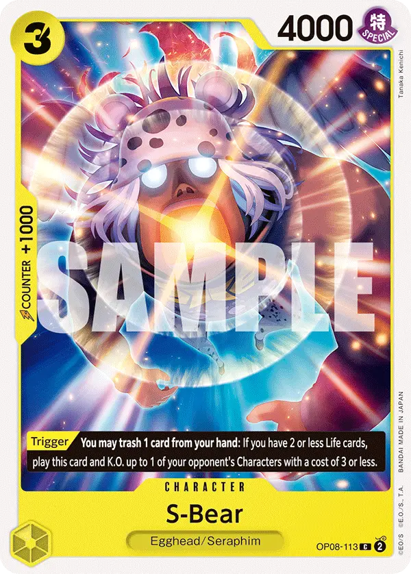 S-Bear, Two Legends OP08-113