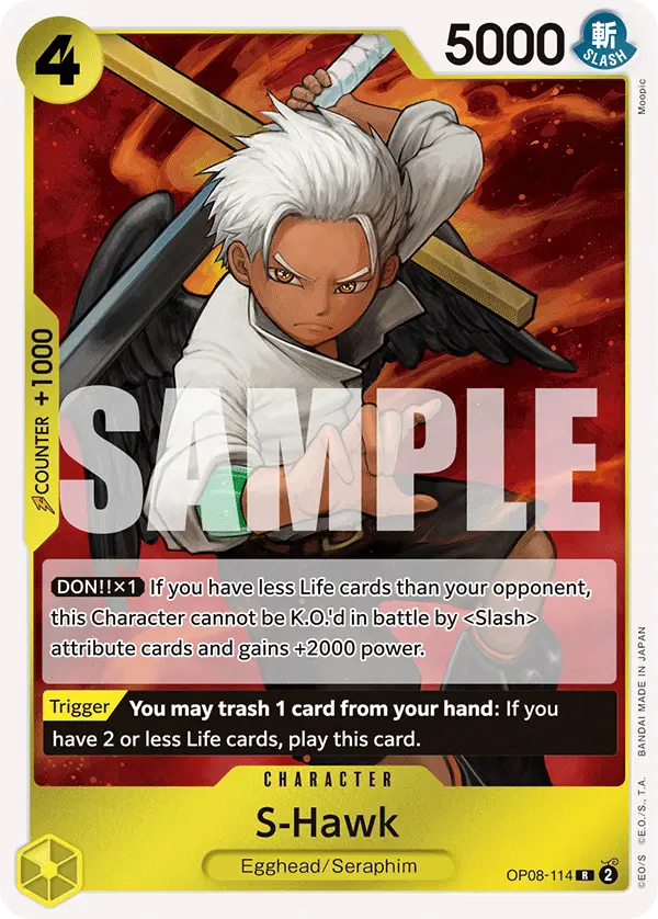 S-Hawk, Two Legends OP08-114